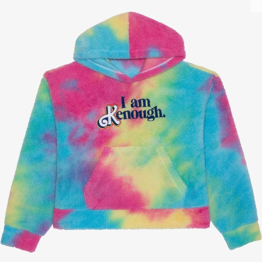 Mattel Tie-Dye Sweater - Pink, Yellow, Blue
